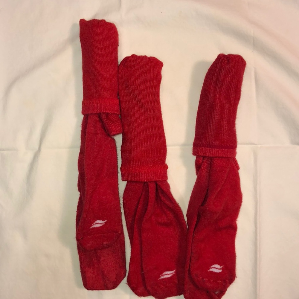 Knee high softball socks